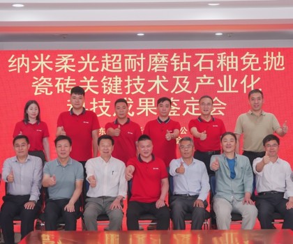 中國瓷磚增長王，自研納米柔光超耐磨新技術，引領全球一流水平