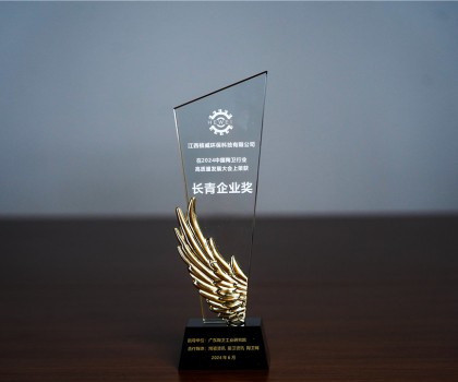 江西核威環(huán)?？萍迹簶s獲“長(zhǎng)青企業(yè)獎(jiǎng)”